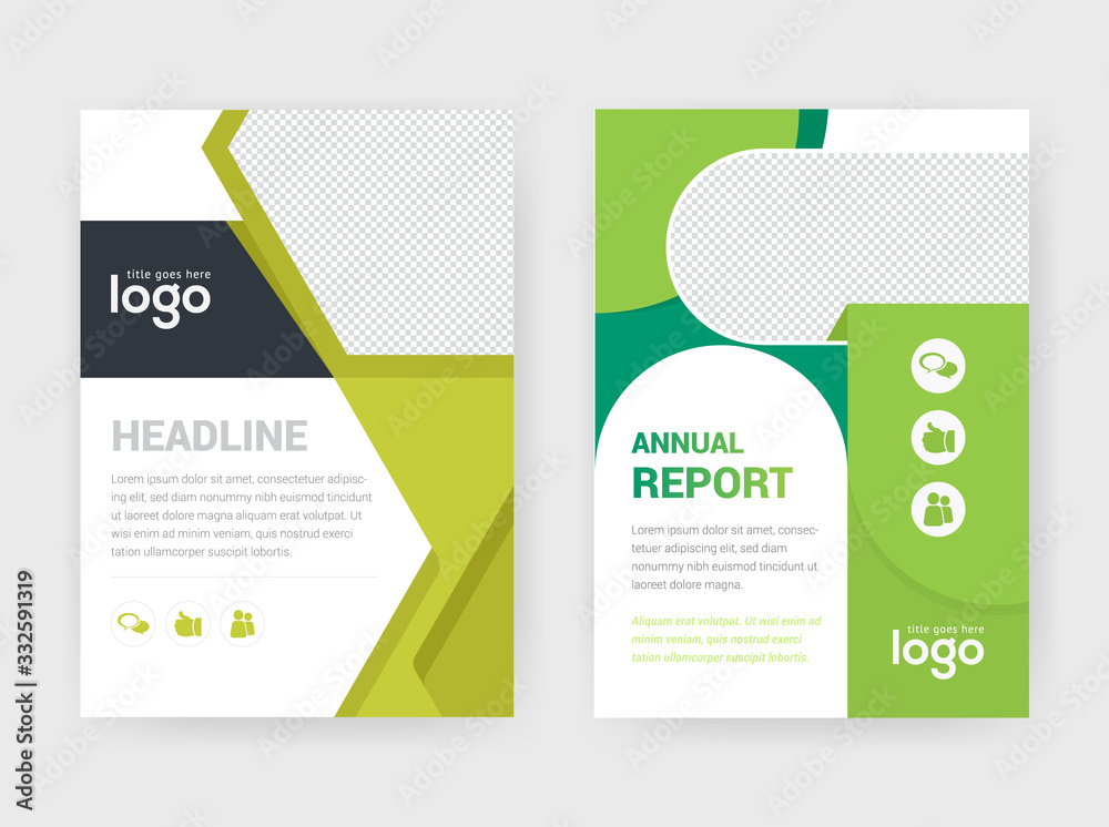 Annual Report Concept Flyer Template Annual Report Concept Flyer Template