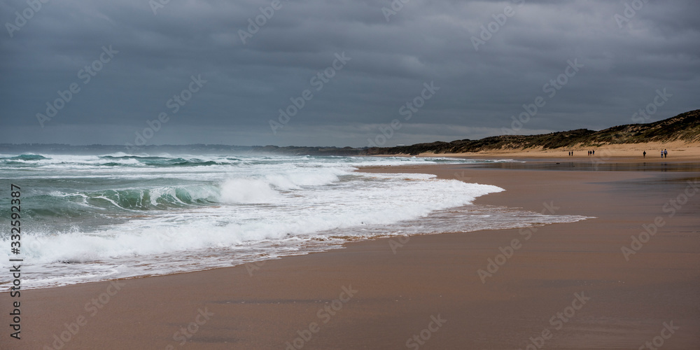 Waves at Cape Woolamai, Phillip, Victoria, Australia