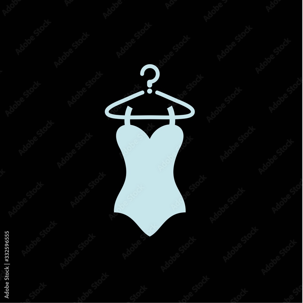 clothes hanger logo.vector logo design clothing clothes hanger logo.vector logo design clothing