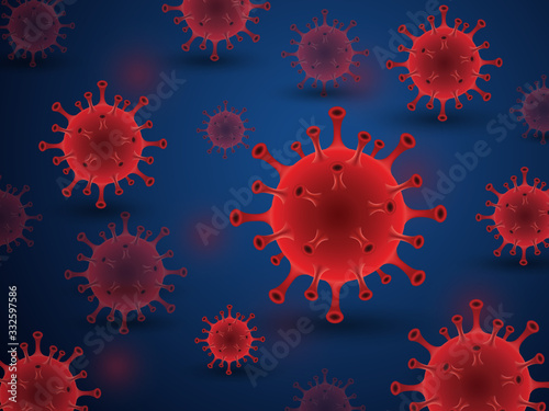 coronavirus background