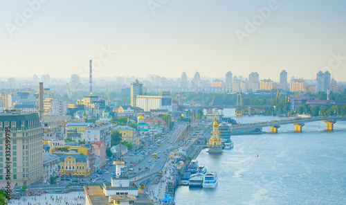 Panorama of Kyiv. Ukraine