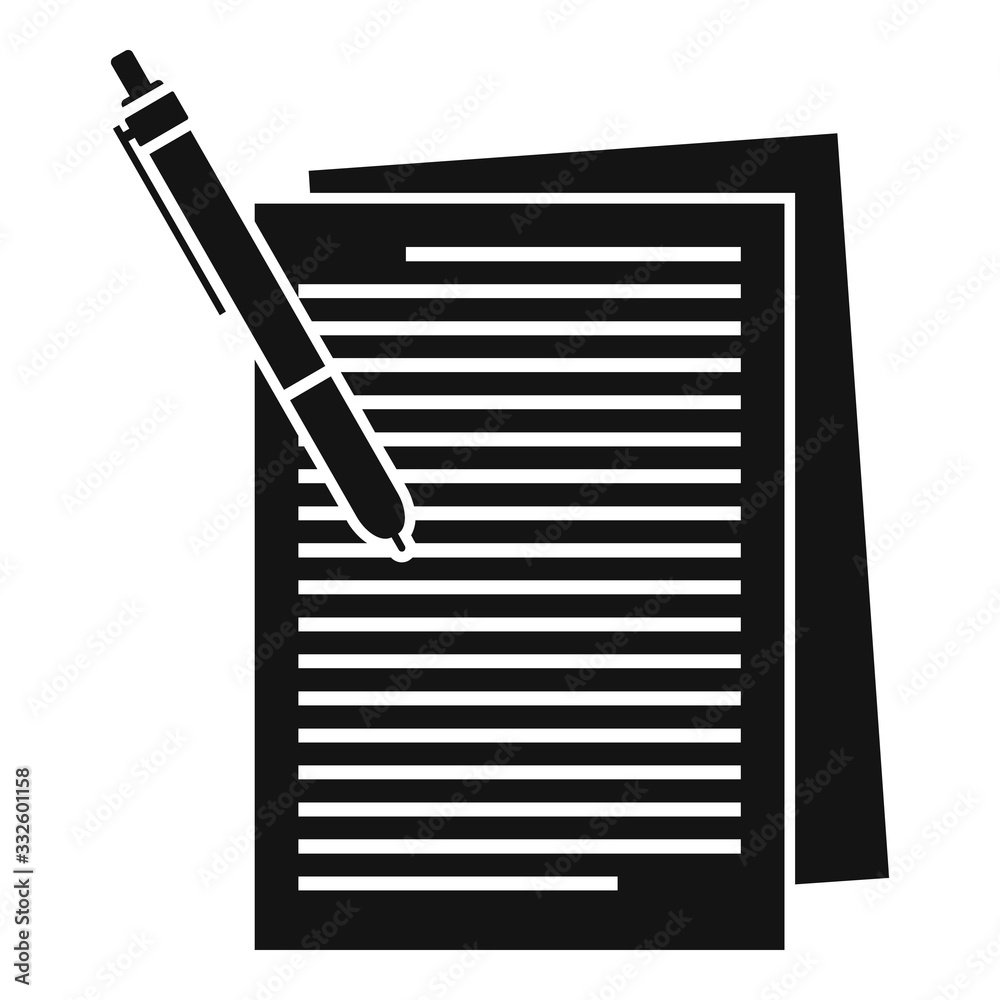 Editor icon. Simple illustration of editor vector icon for web design isolated on white background