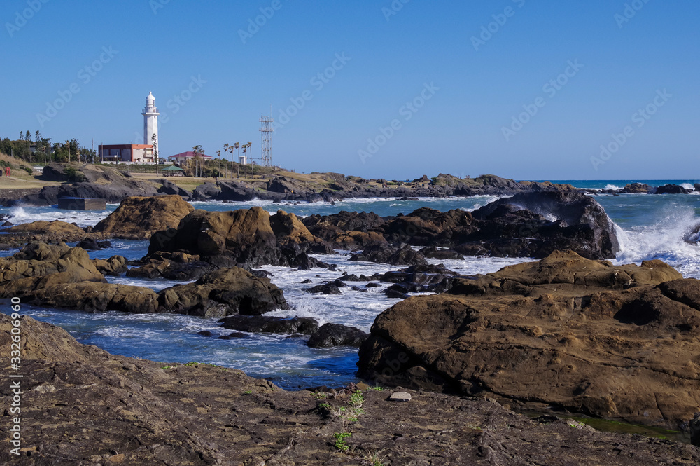 Fototapeta premium 房総半島最南端にある野島崎灯台