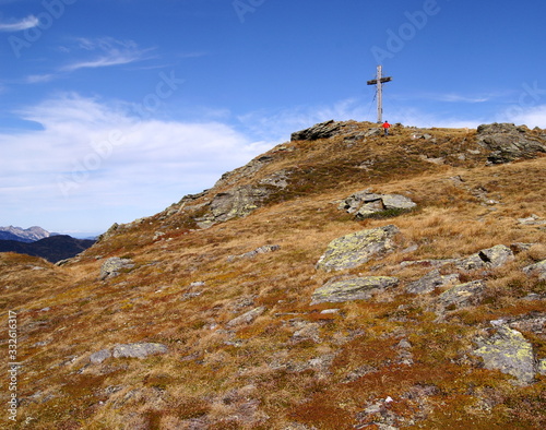 Gipfel Zillertal in den Alpen © Andreas