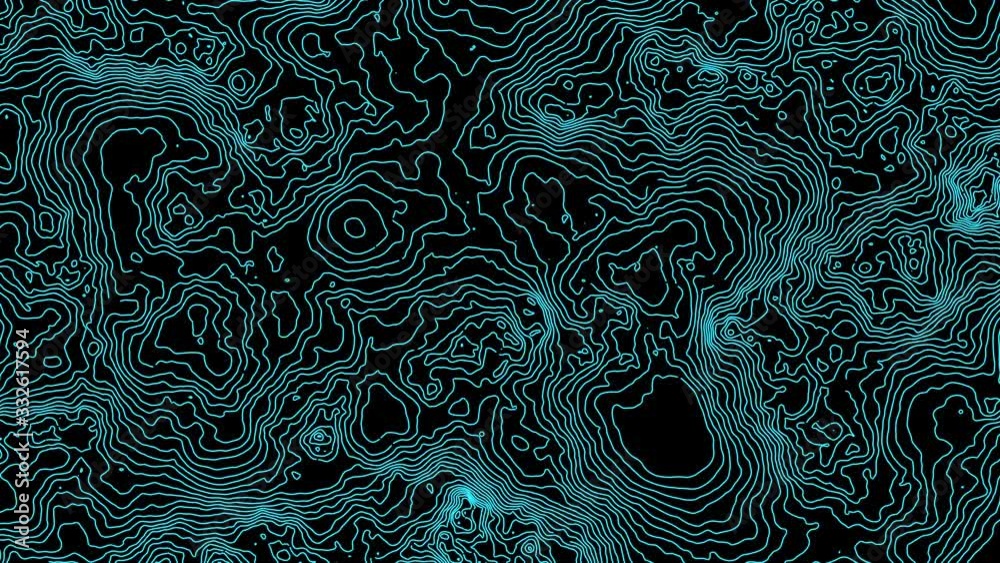 Abstract topography height map background