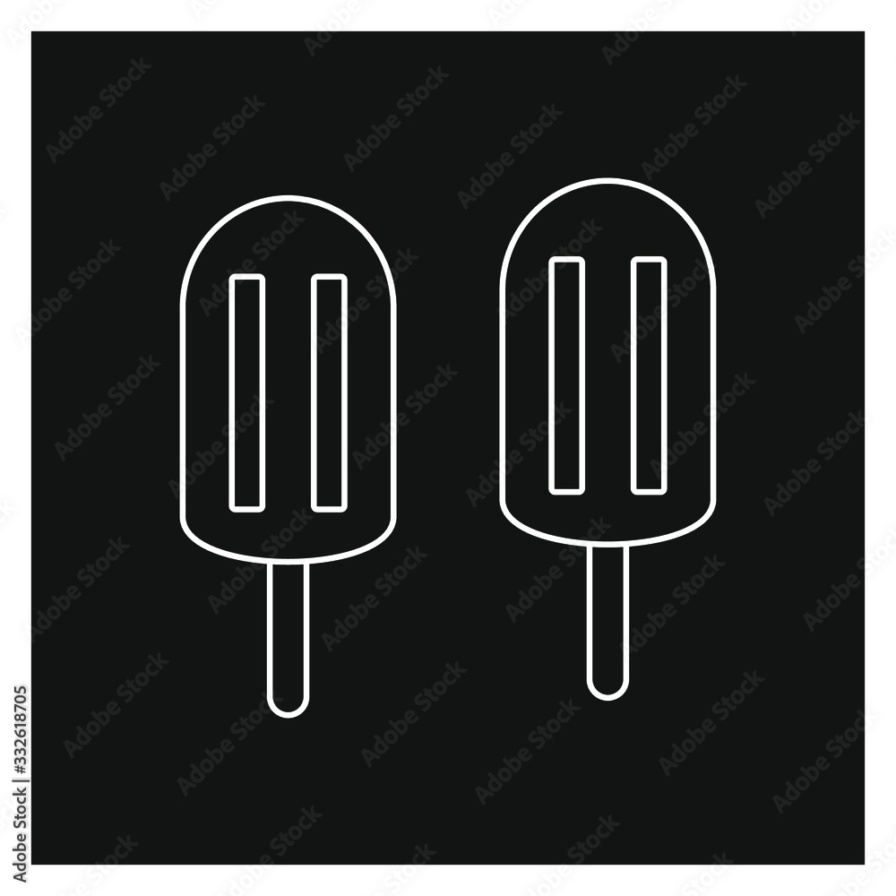 lemon and orange ice cream on white background lemon and orange ice cream on white background