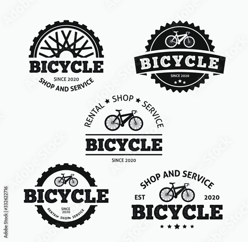 Set Vintage Logo Modern Minimalist Template Design with Various Themes