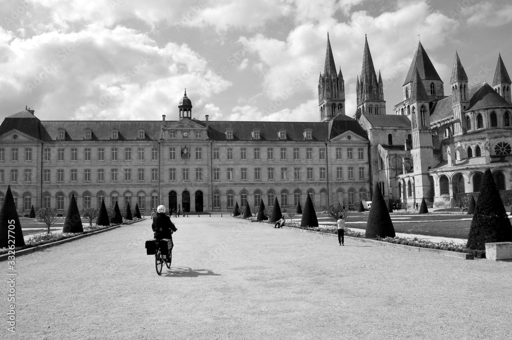 Naklejka premium caen normandie
