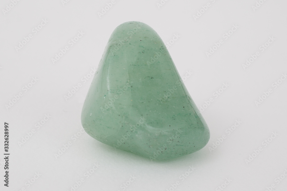 A Green Aventurine Gemstone A Green Aventurine Gemstone