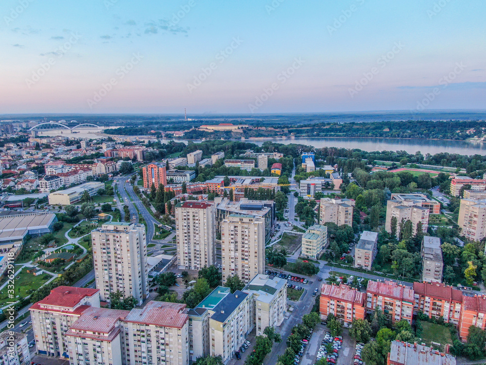 Fototapeta premium City aerial view