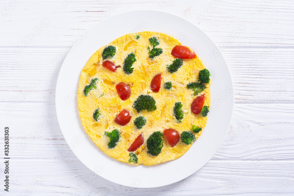 Italian healthy breakfast Omelette Italian healthy breakfast Omelette