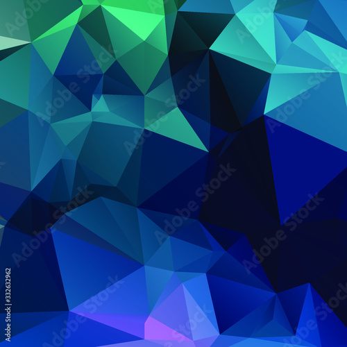 Abstract Color Polygon Background Design, Abstract Geometric Origami Style With Gradient