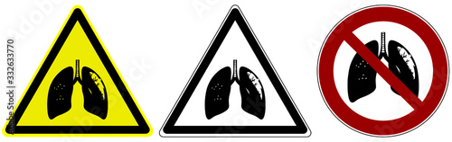 Universal pictographic symbols for the ongoing epidemic situation around the world.
