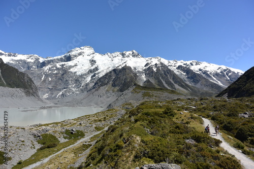                                                                      Mt. Cook and Hooker Valley From The Village  New Zealand