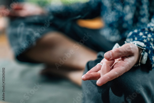 Shunya or Heaven Mudra for Self-Healing and Openness photo