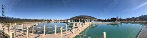 Beautiful lake panorama