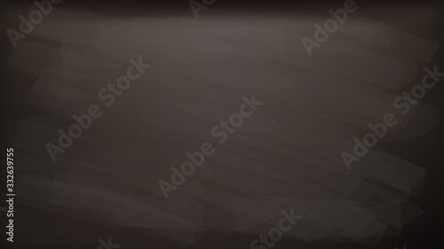 realistic black blackboard used surface