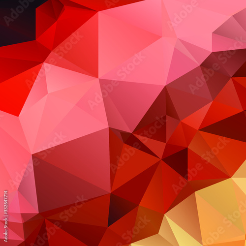 Abstract Color Polygon Background Design, Abstract Geometric Origami Style With Gradient