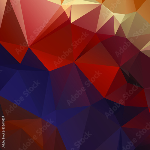 Abstract Color Polygon Background Design, Abstract Geometric Origami Style With Gradient