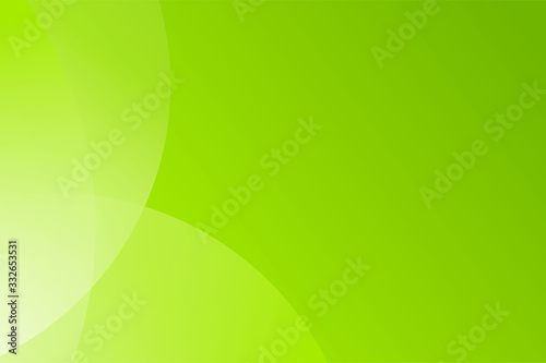 Abstract Fresh Green White Gradient Background Design Template Vector
