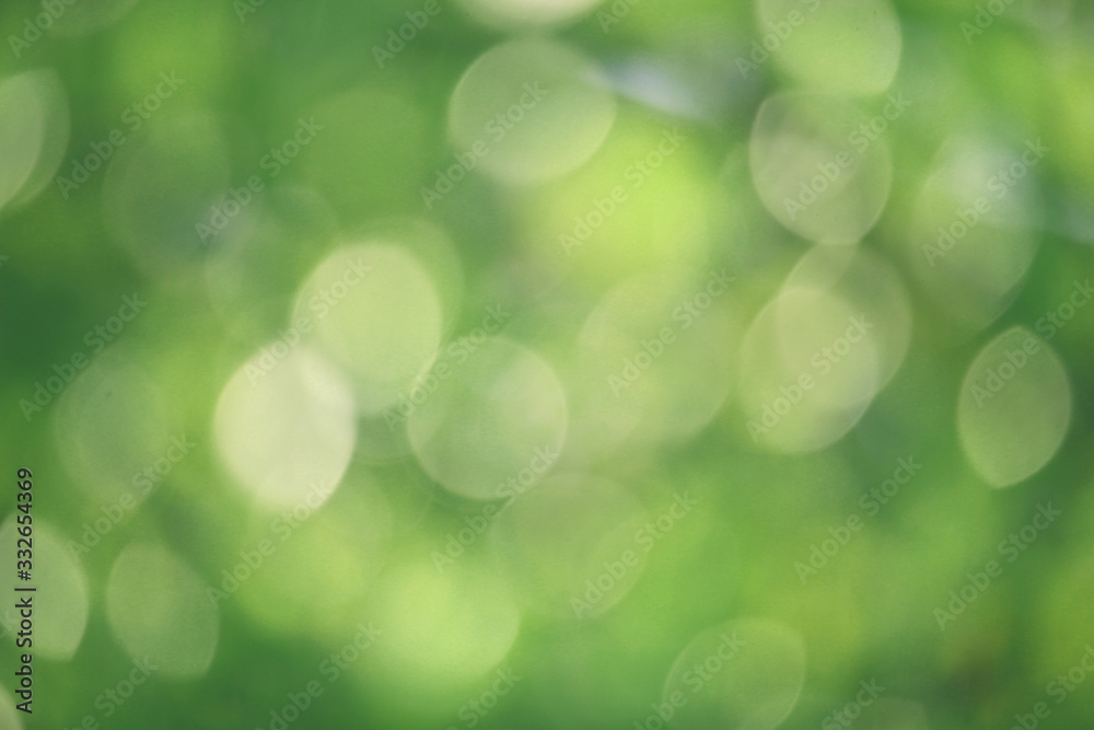 Bokeh green nature, Subtle background in abstract style for graphic design Bokeh green nature, Subtle background in abstract style for graphic design