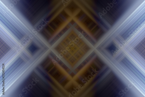 Falling symmetrical straight abstract 3-D rendered beams of bright light pattern. Illustration-background for any kind of project.