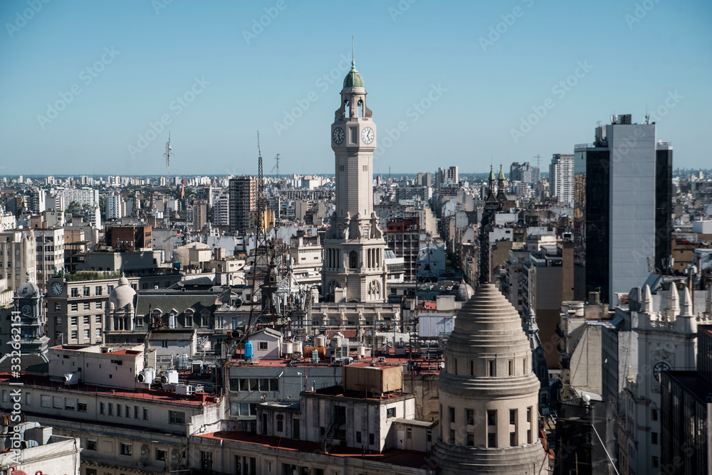 Naklejka premium Buenos Aires Skyline
