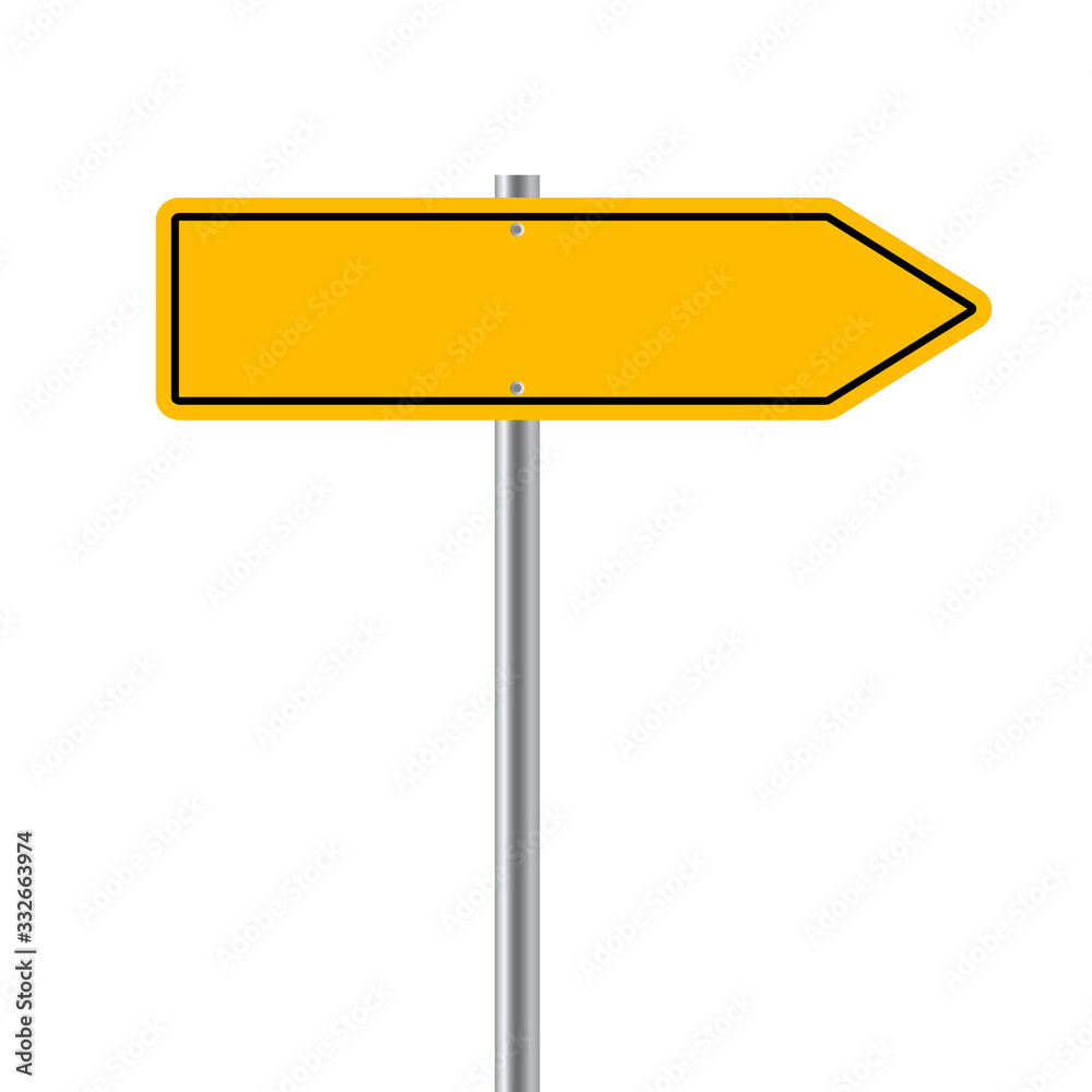 sign road Blank vector illustration sign road Blank vector illustration