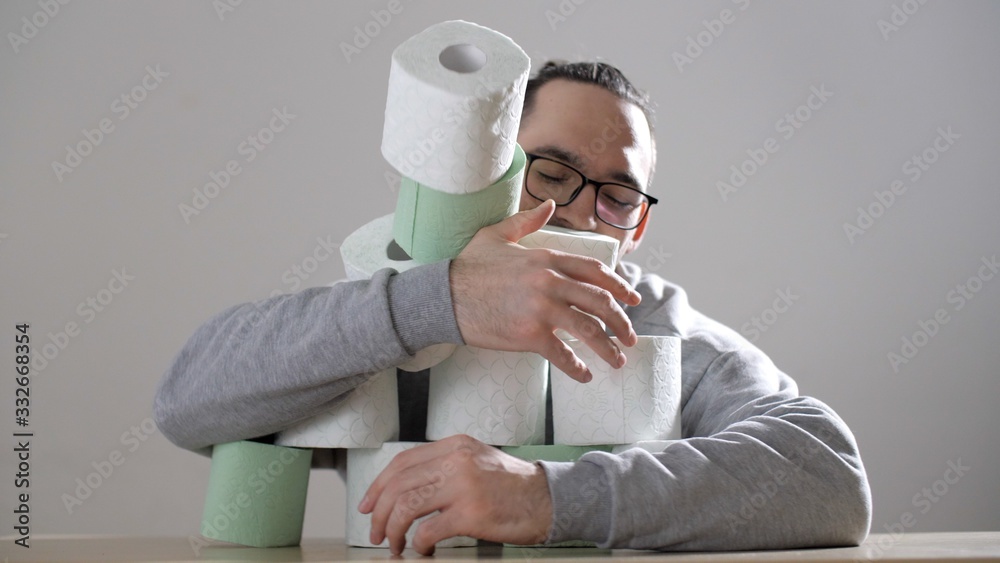 Toilet Paper Man is in trouble. - Toilet Paper Man