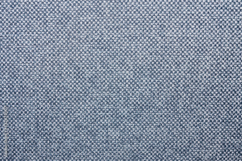 Woven rough textile structure couch fabric blue and white colored