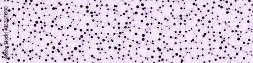 Network Mesh Computation Art background illustration