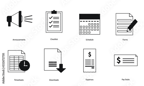 Line Icons - Human Resources