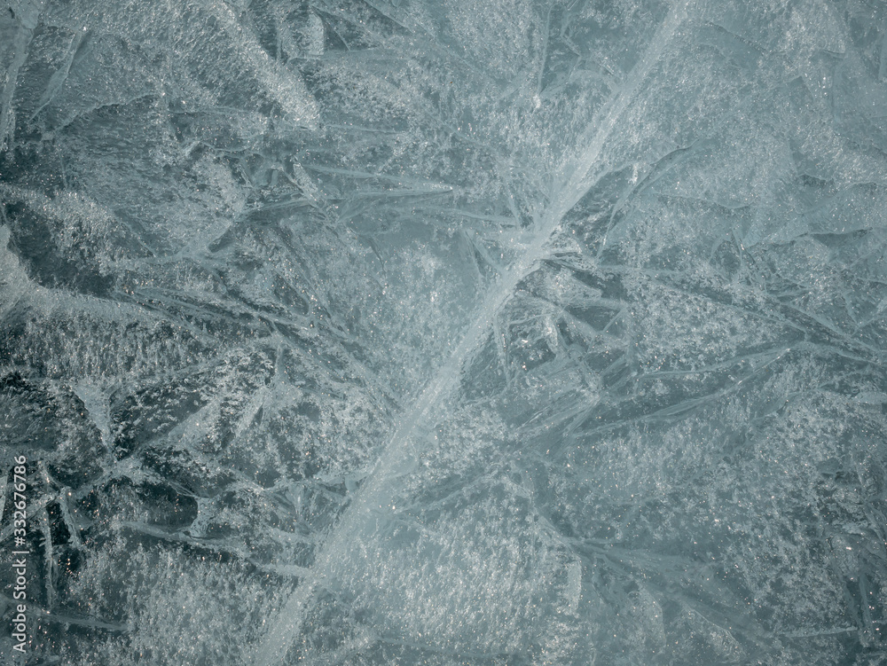 Obraz premium Ice Pattern