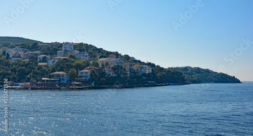 Burgazada  one of the Princes  Islands  also called Adalar  in the Sea of Marmara off the coast of Istanbul
