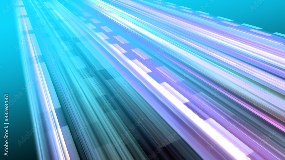 Speed Light Data Network Stream Technology abstract 3D illustration background Speed Light Data Network Stream Technology abstract 3D illustration background