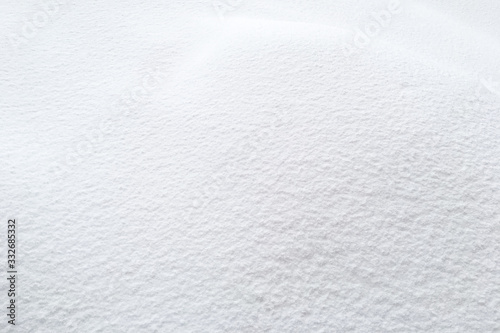 top view of clean snow texture