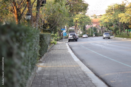 road in the city