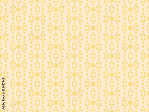 Seamless bright spring pattern with geometry and pattern.