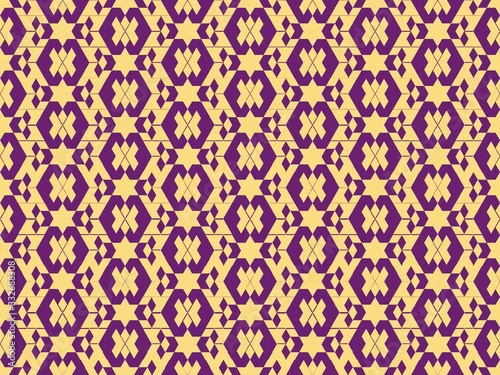 Seamless bright spring pattern with pattern and ornament.
