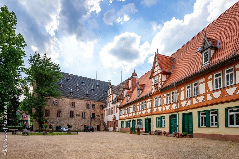 Schloss, Erbach, Odenwald, Deutschland 