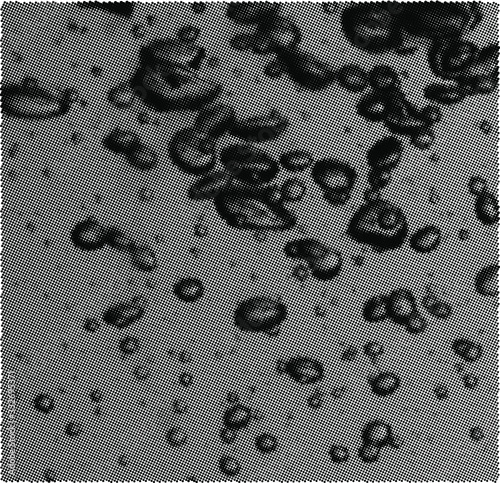 fresh water with underwater bubbles texture background