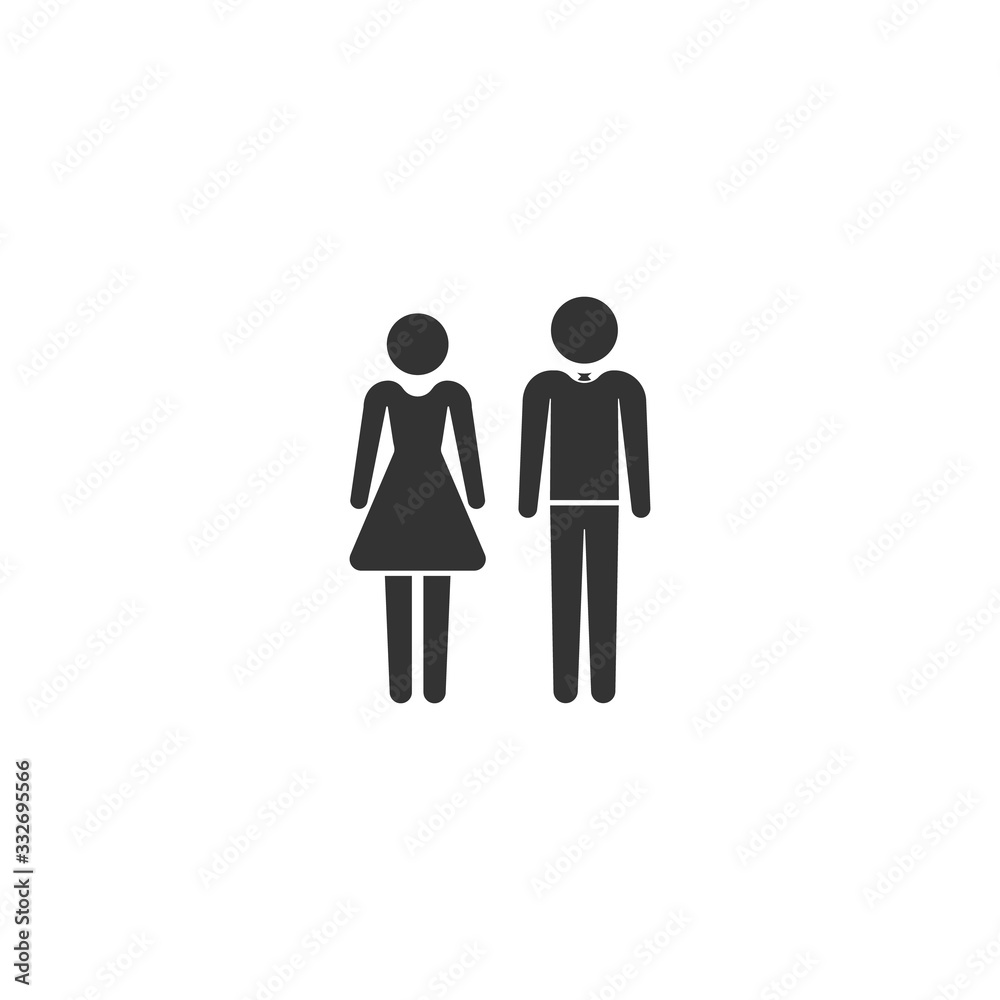 family icon design ,vector flat design illustration family icon design ,vector flat design illustration