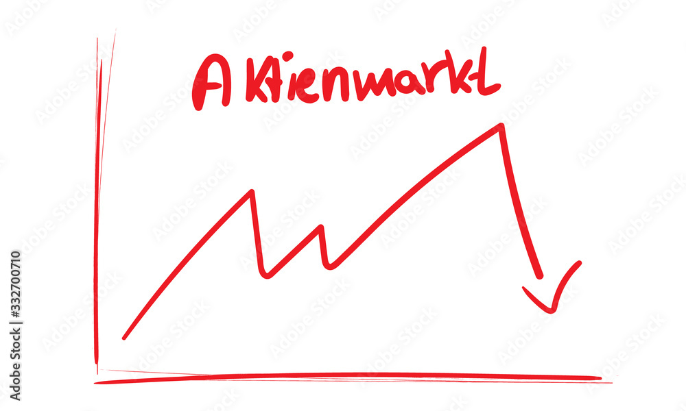 Grafik Aktienmarkt Crash Zeichnung Stift Sketch Grafik Aktienmarkt Crash Zeichnung Stift Sketch