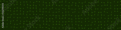 Network Mesh Procedural Art background illustration