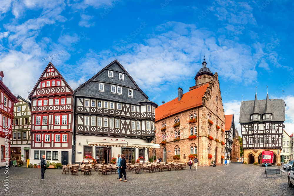 Rathaus, Markt, Alsfeld, Hessen, Deutschland 