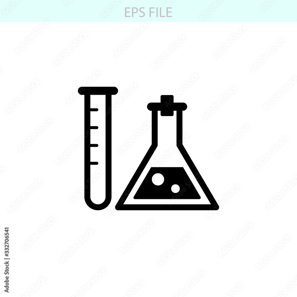 Laboratory icon. EPS vector file Laboratory icon. EPS vector file