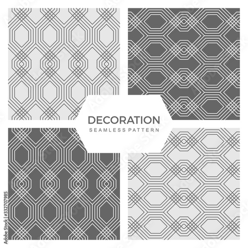 Abstract Decoration frame pattern background