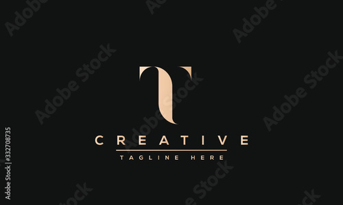 Modern creative T Logo Design and template. T TT icon initials based Monogram and Letters in vector.