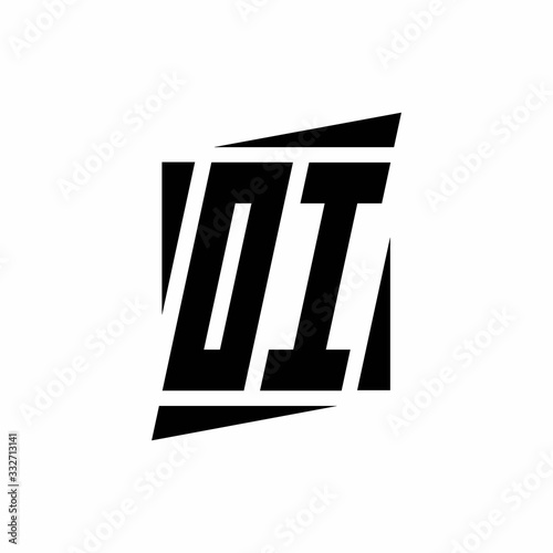 OI Logo monogram with modern style concept design template