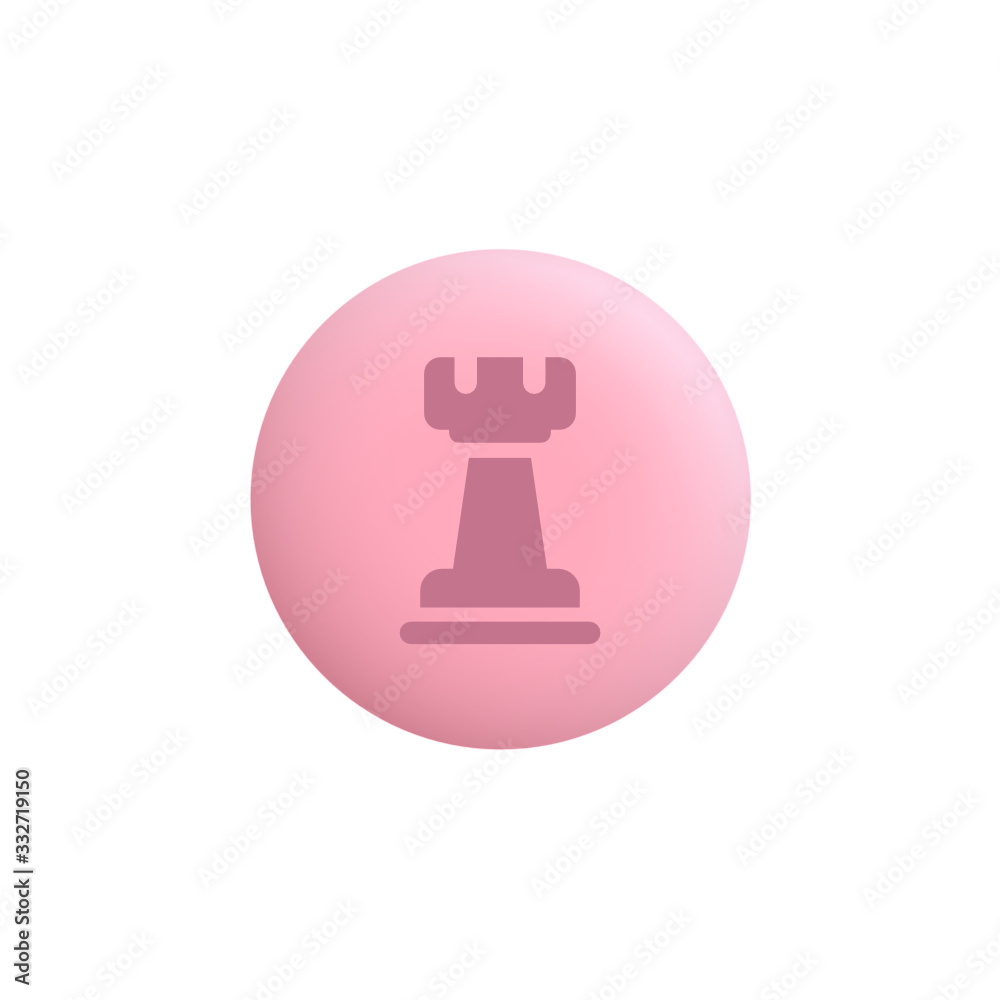Rook - Modern App Button Rook - Modern App Button